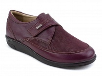 231161 Сурсил-Орто (Sursil-Ortho), туфли для взрослых, кожа, стрейч, бордовый, полнота 5 в Владимире