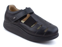 141608W Сурсил-Орто (Sursil-Ortho), туфли для взрослых , ригидная подошва, диабетическая подкладка, кожа, черный, полнота 11 в Владимире