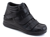 5008-01-1 Плюмекс (Plumex), ботинки для взрослых зимние, натуральная шерсть, кожа, черный, полнота 10. в Владимире