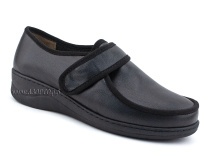 81-22-415/57 Рикосс (Ricoss) туфли для взрослых, кожа, черный, полнота 9 в Владимире