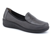84-51И-22-402/30 Рикосс (Ricoss) туфли для взрослых, кожа, серый, полнота 9 в Владимире